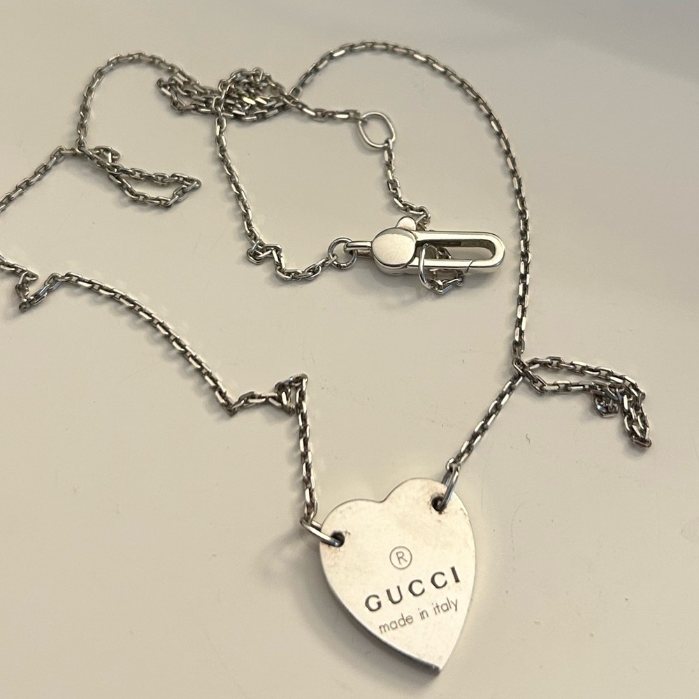 Gucci Heart Pendant Necklace